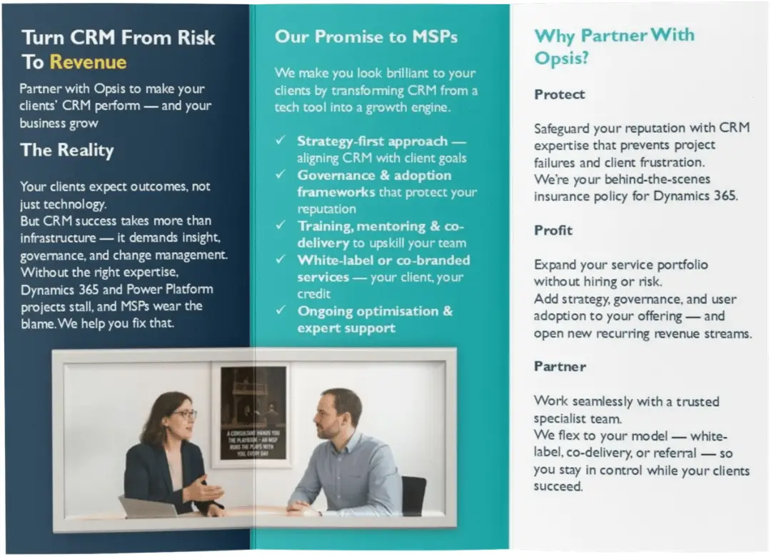 Opsis MSP Partnership Brochure