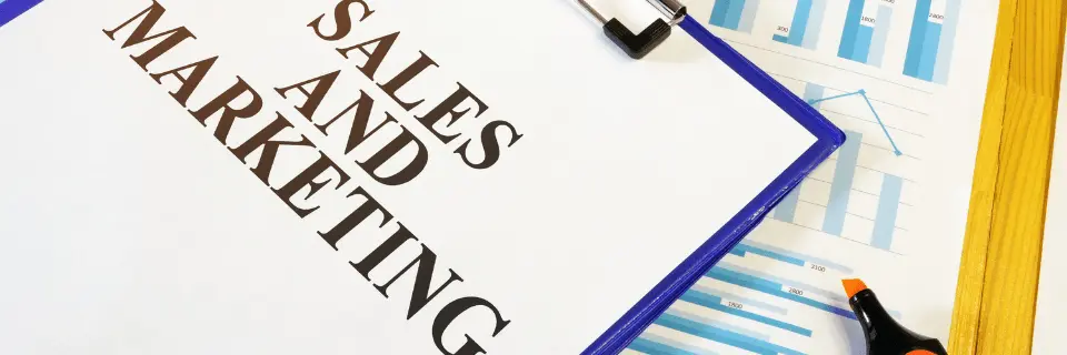 Sales and marketing strategy planning with documents and analytics reports